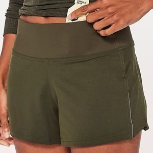 Lululemon morning miles short 3” size 2
